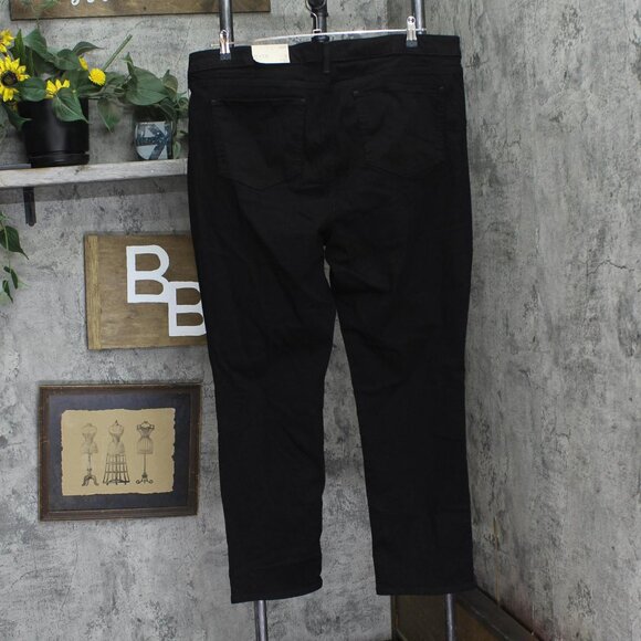 NWT NYDJ Womens Plus Size Sheri Slim Jeans WNBBSS8518 Black 20W - Picture 6 of 13